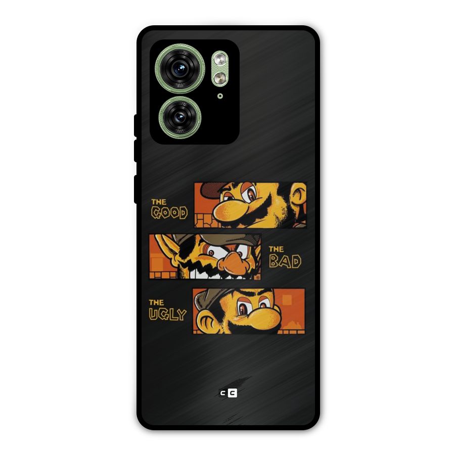 The Good Bad Ugly Metal Back Case for Motorola Edge 40 5G