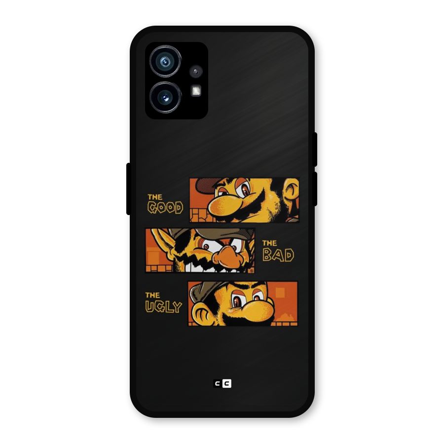 The Good Bad Ugly Metal Back Case for Nothing Phone 1