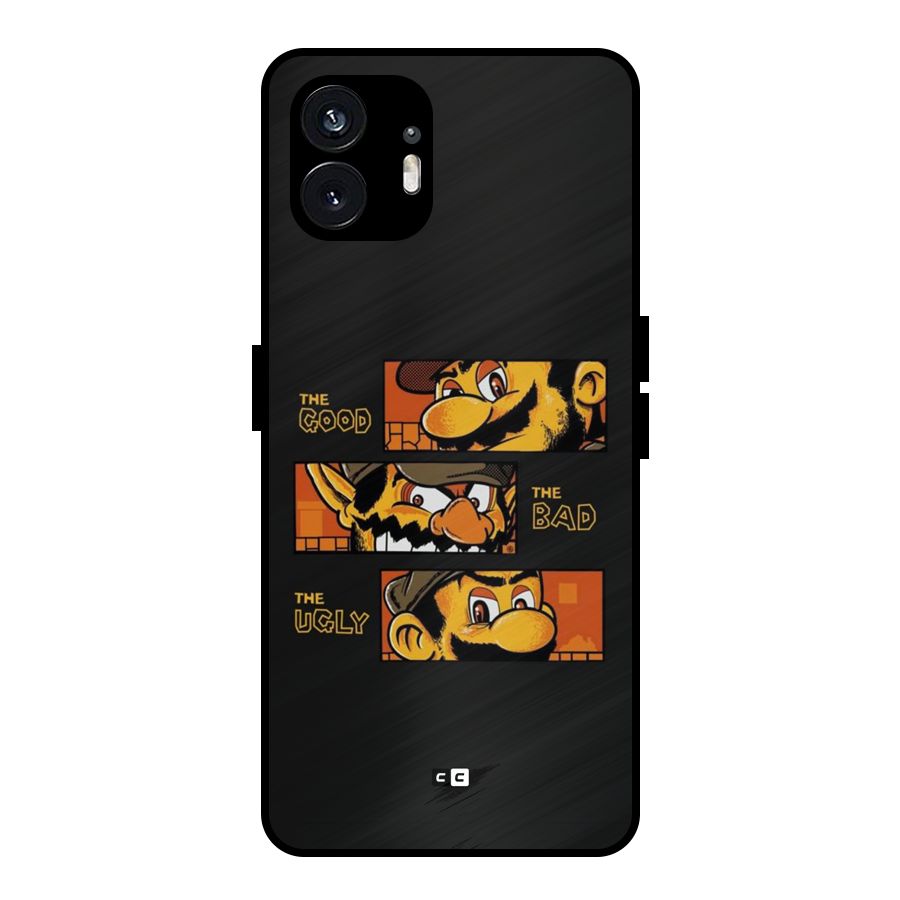 The Good Bad Ugly Metal Back Case for Nothing Phone 2