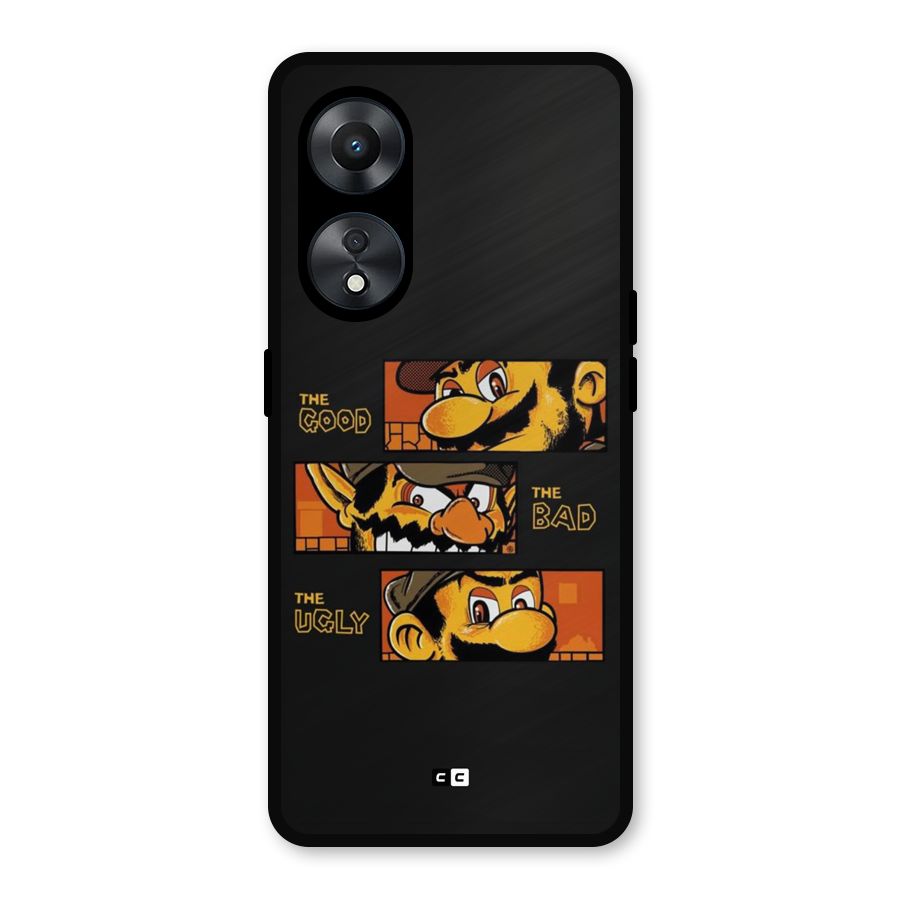 The Good Bad Ugly Metal Back Case for Oppo A78