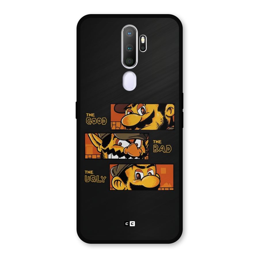 The Good Bad Ugly Metal Back Case for Oppo A9 (2020)