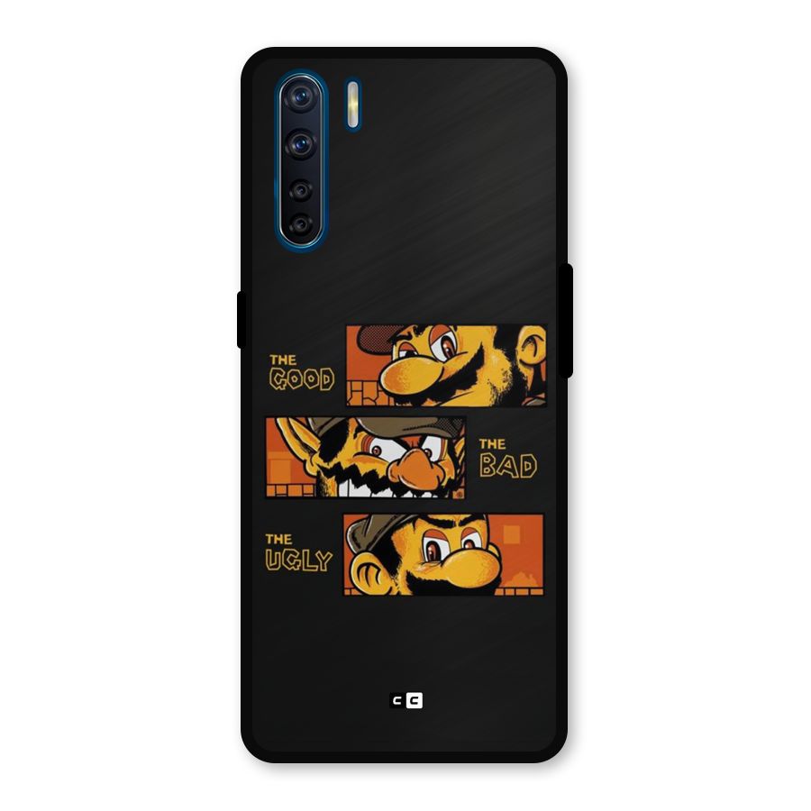 The Good Bad Ugly Metal Back Case for Oppo F15