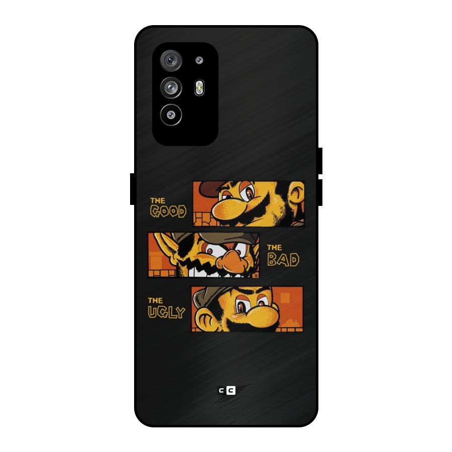 The Good Bad Ugly Metal Back Case for Oppo F19 Pro Plus 5G