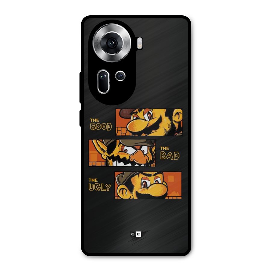 The Good Bad Ugly Metal Back Case for Oppo Reno11 5G
