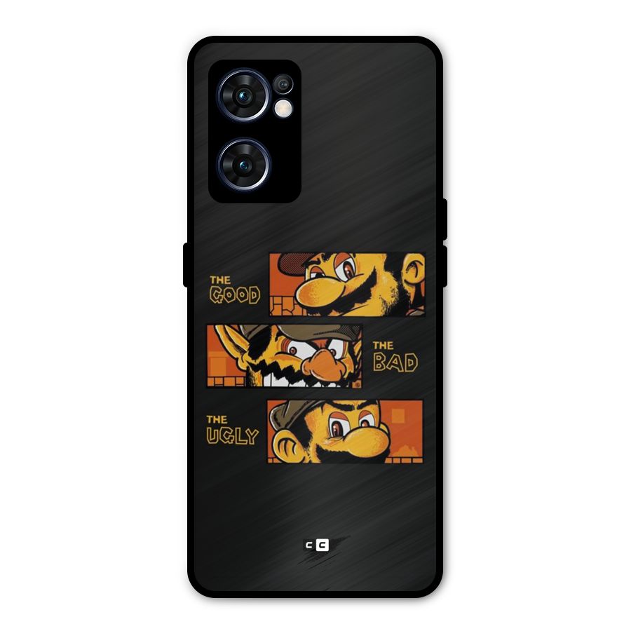 The Good Bad Ugly Metal Back Case for Oppo Reno7 5G