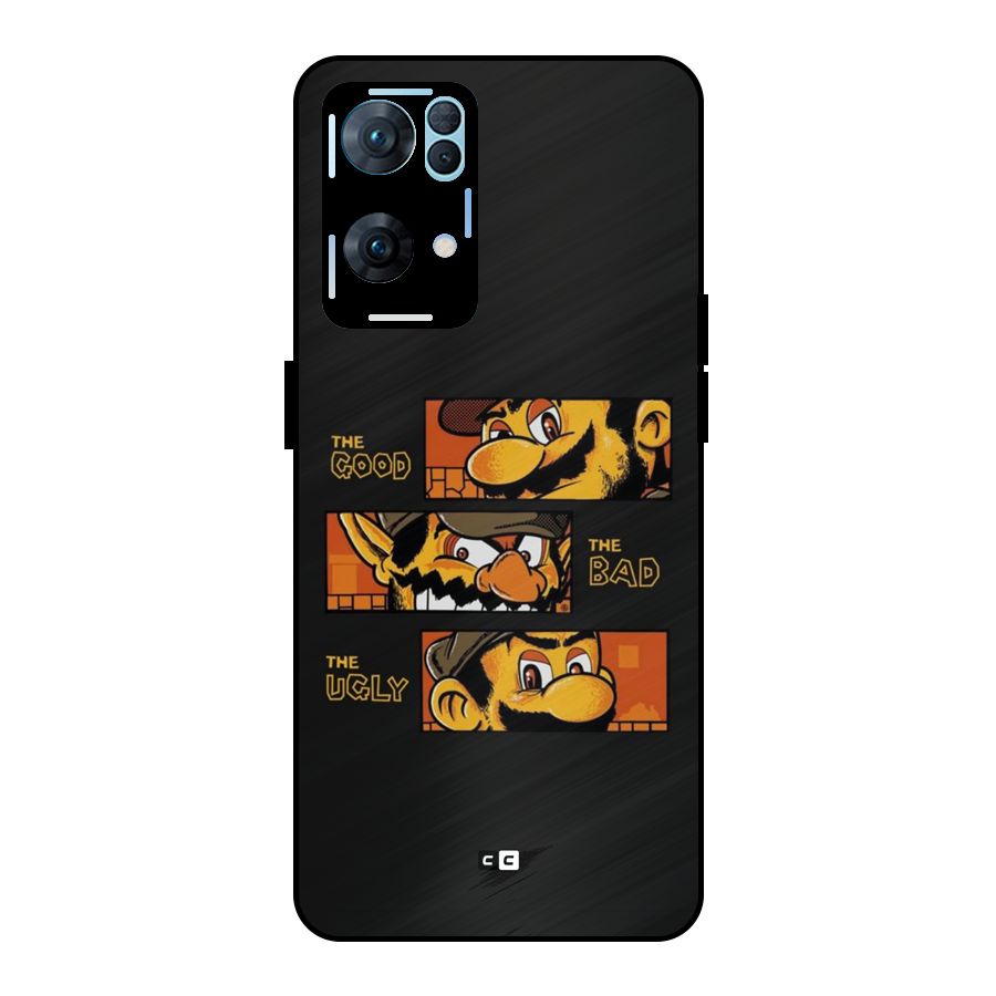The Good Bad Ugly Metal Back Case for Oppo Reno7 Pro 5G
