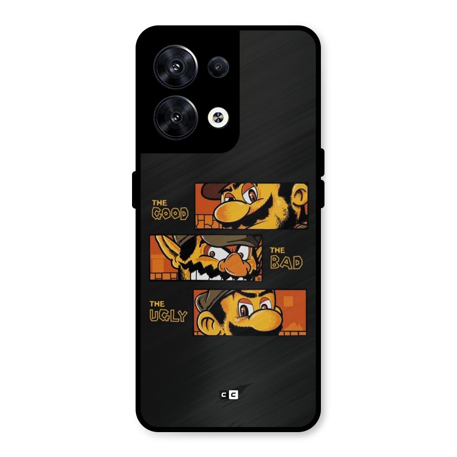The Good Bad Ugly Metal Back Case for Oppo Reno8 5G