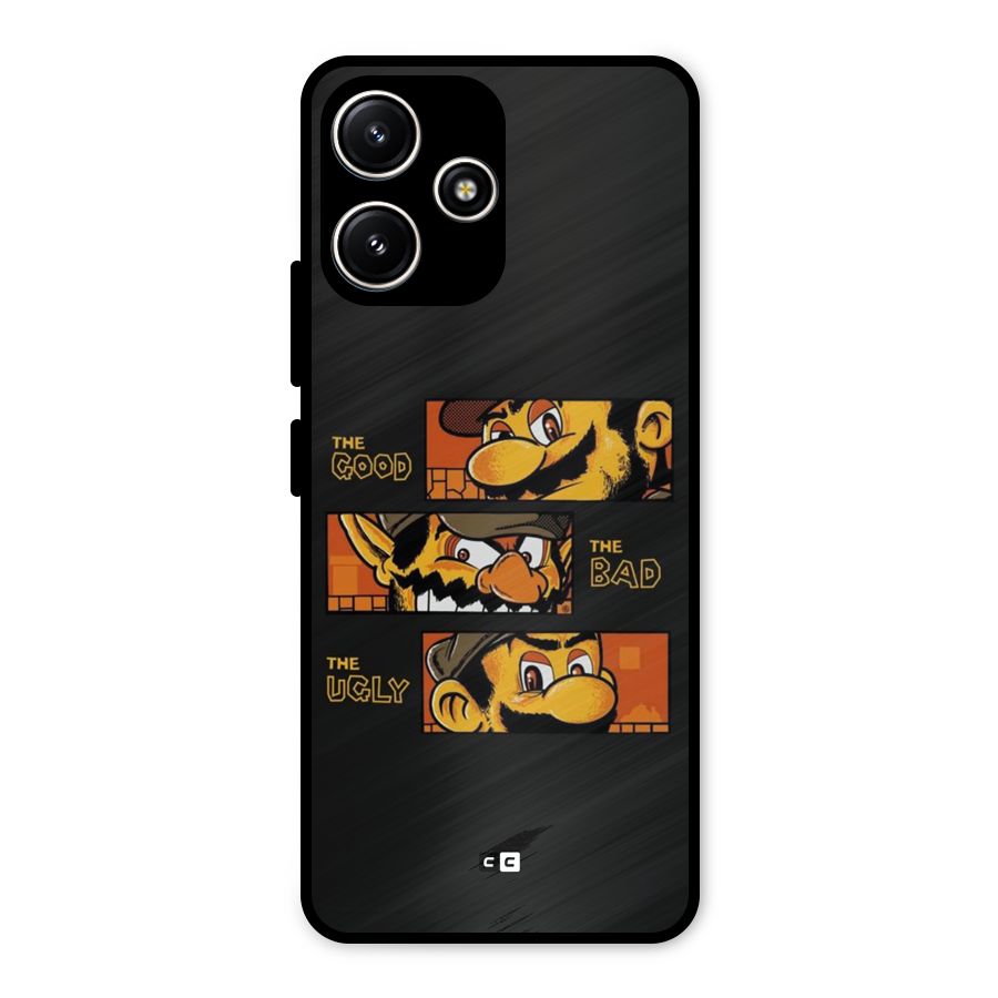 The Good Bad Ugly Metal Back Case for Poco M6 Pro