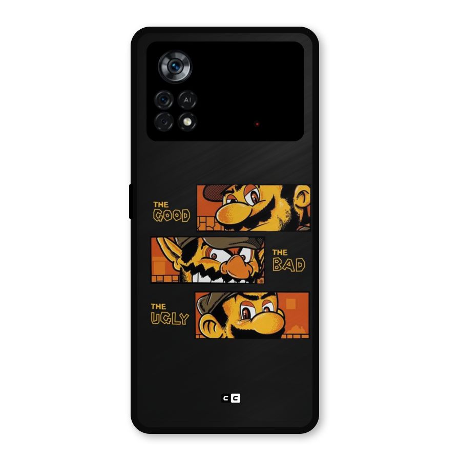 The Good Bad Ugly Metal Back Case for Poco X4 Pro 5G