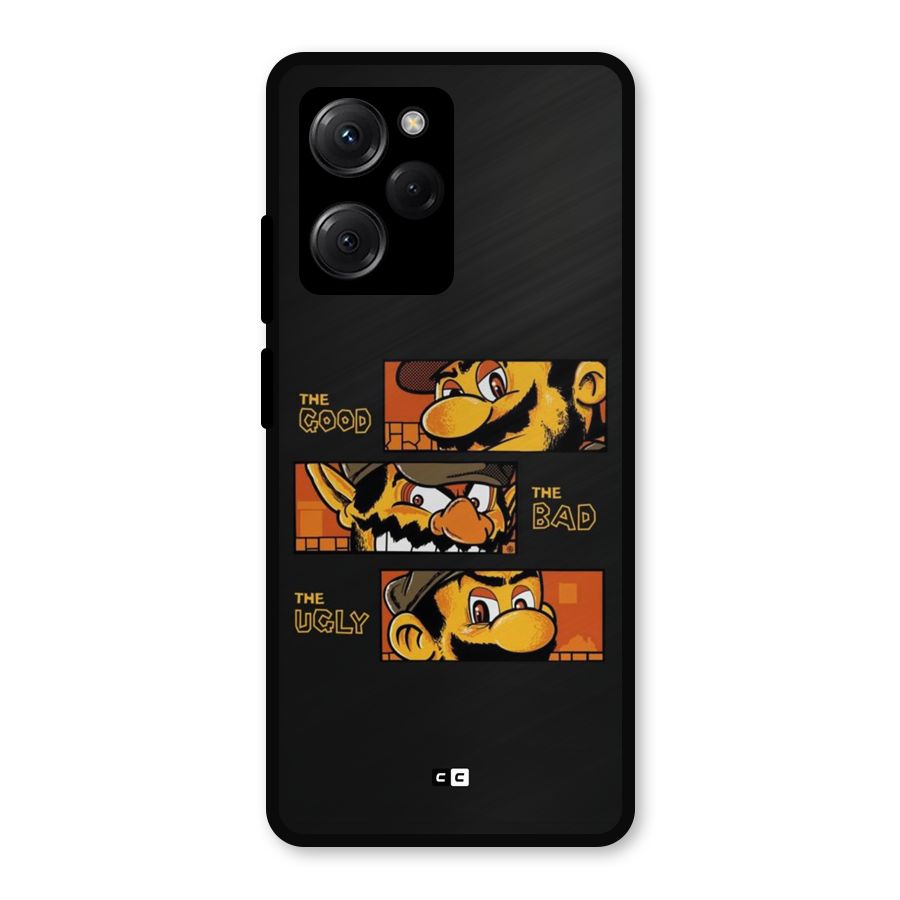 The Good Bad Ugly Metal Back Case for Poco X5 Pro