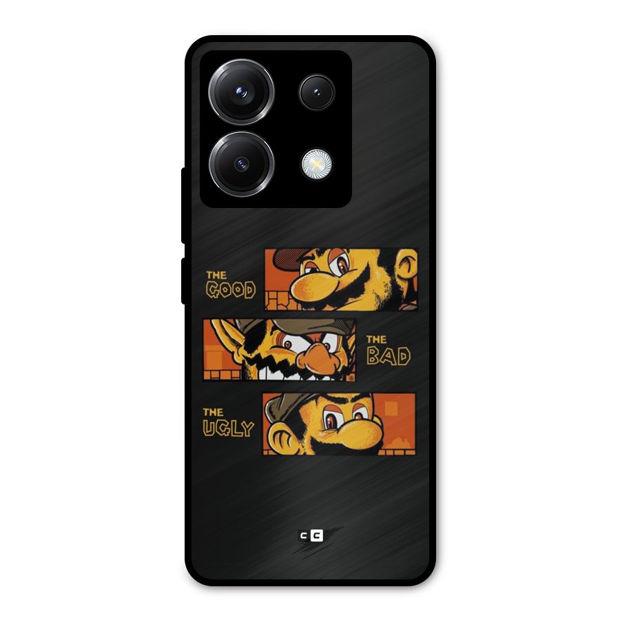 The Good Bad Ugly Metal Back Case for Poco X6