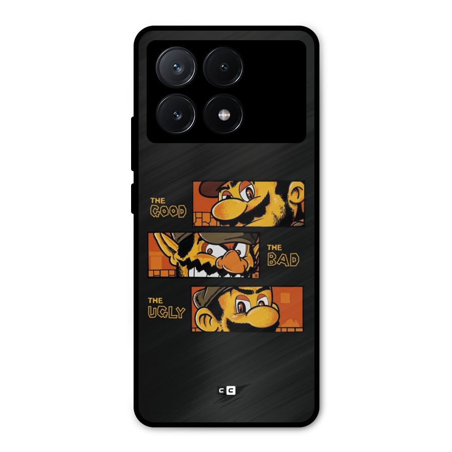 The Good Bad Ugly Metal Back Case for Poco X6 Pro