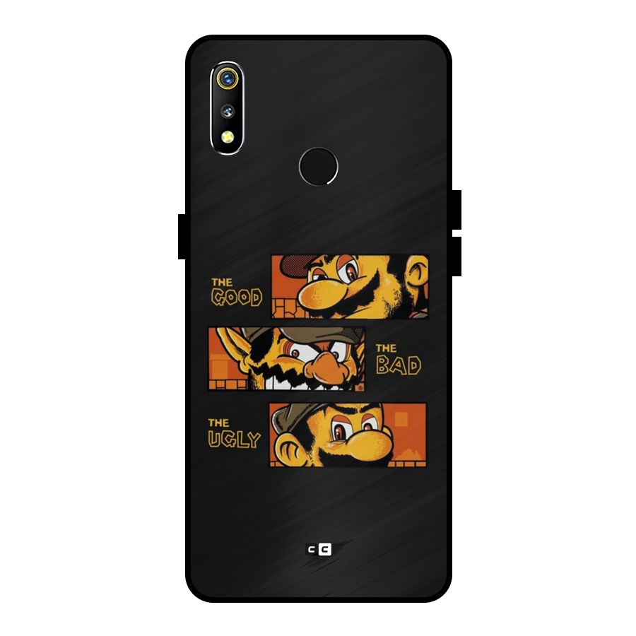 The Good Bad Ugly Metal Back Case for Realme 3i