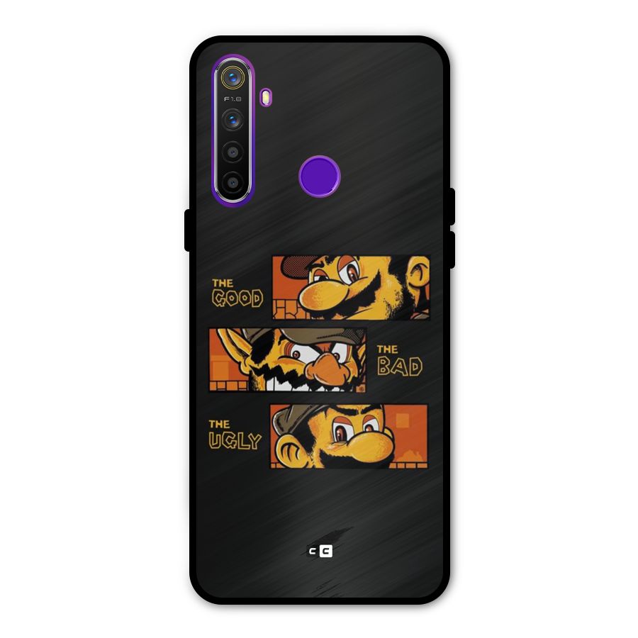 The Good Bad Ugly Metal Back Case for Realme 5