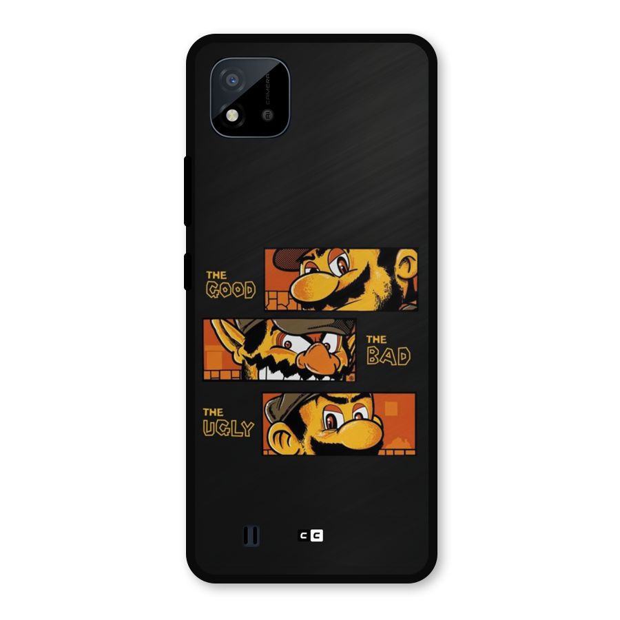The Good Bad Ugly Metal Back Case for Realme C11 2021