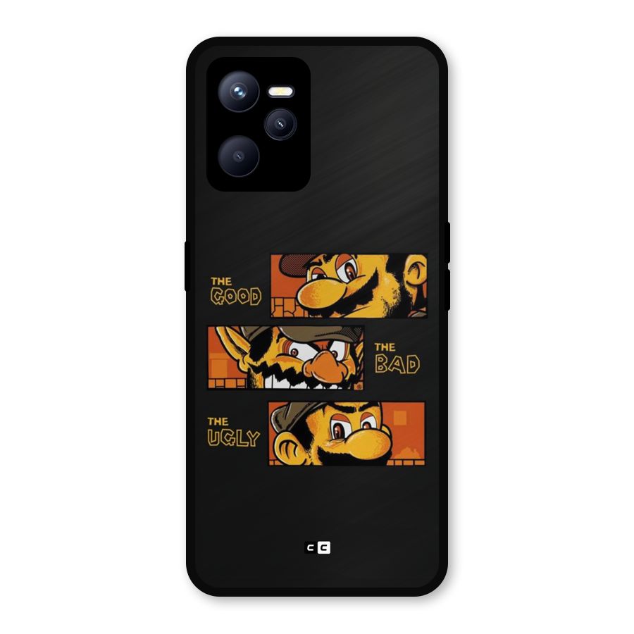 The Good Bad Ugly Metal Back Case for Realme C35