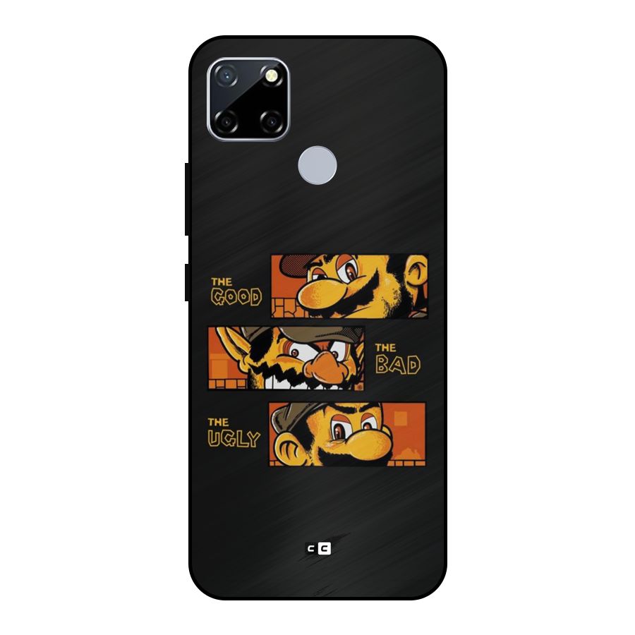 The Good Bad Ugly Metal Back Case for Realme Narzo 20
