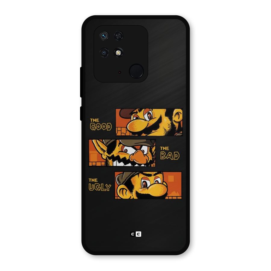 The Good Bad Ugly Metal Back Case for Redmi 10 Power
