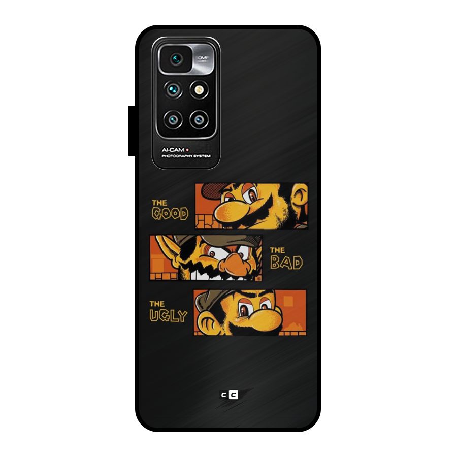 The Good Bad Ugly Metal Back Case for Redmi 10 Prime
