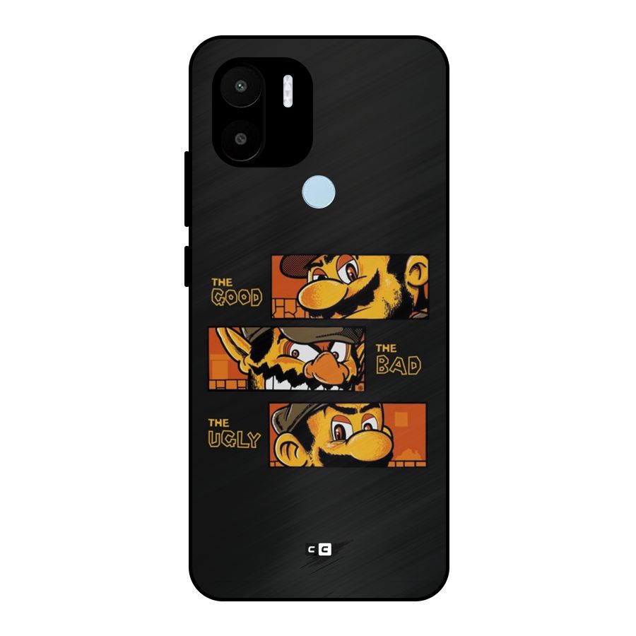 The Good Bad Ugly Metal Back Case for Redmi A1 Plus