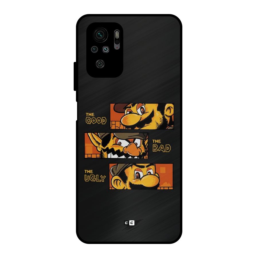 The Good Bad Ugly Metal Back Case for Redmi Note 10S