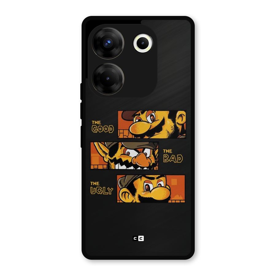 The Good Bad Ugly Metal Back Case for Tecno Camon 20