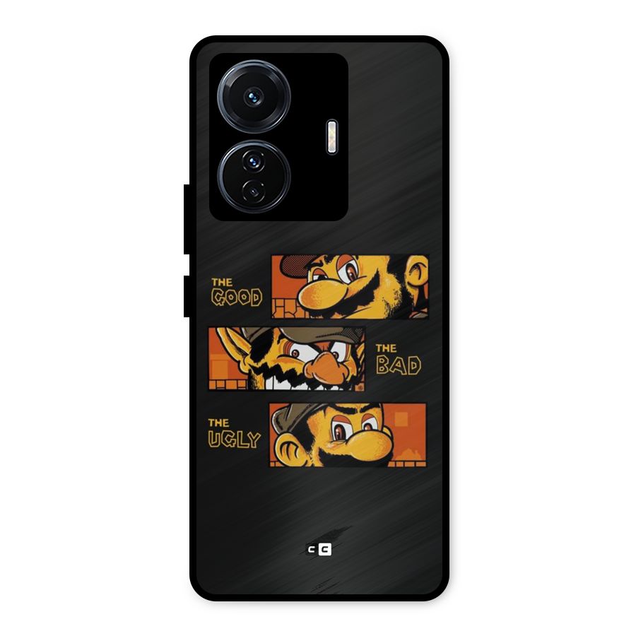 The Good Bad Ugly Metal Back Case for Vivo T1 Pro