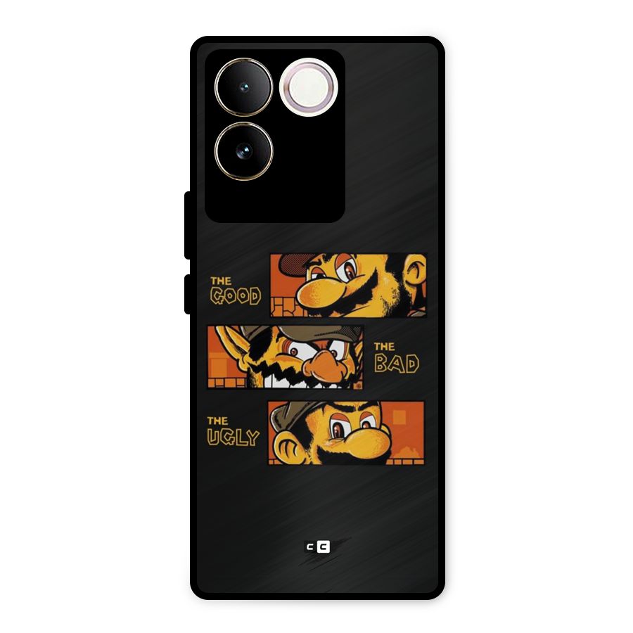 The Good Bad Ugly Metal Back Case for Vivo T2 Pro