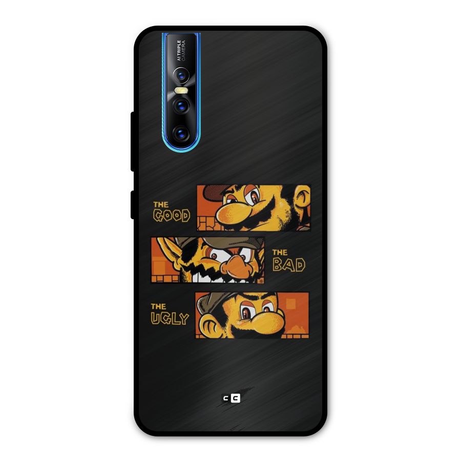 The Good Bad Ugly Metal Back Case for Vivo V15 Pro