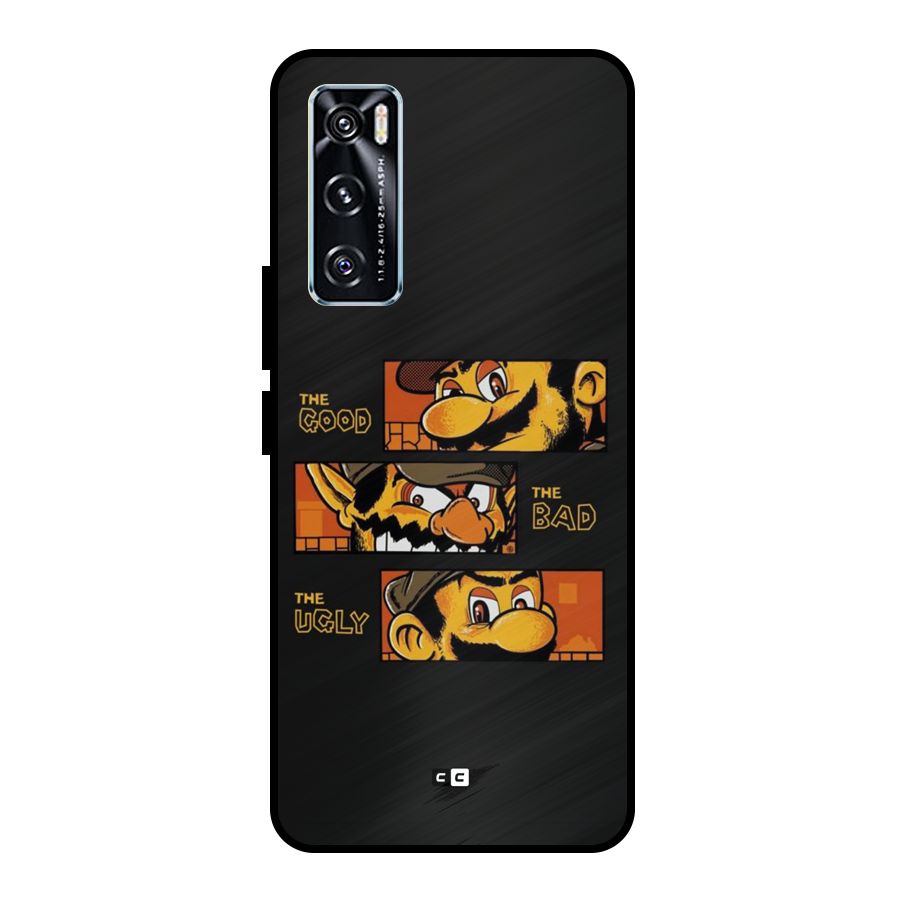 The Good Bad Ugly Metal Back Case for Vivo V20 SE