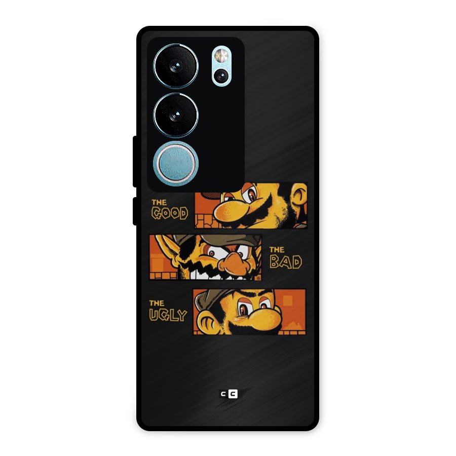 The Good Bad Ugly Metal Back Case for Vivo V29 Pro