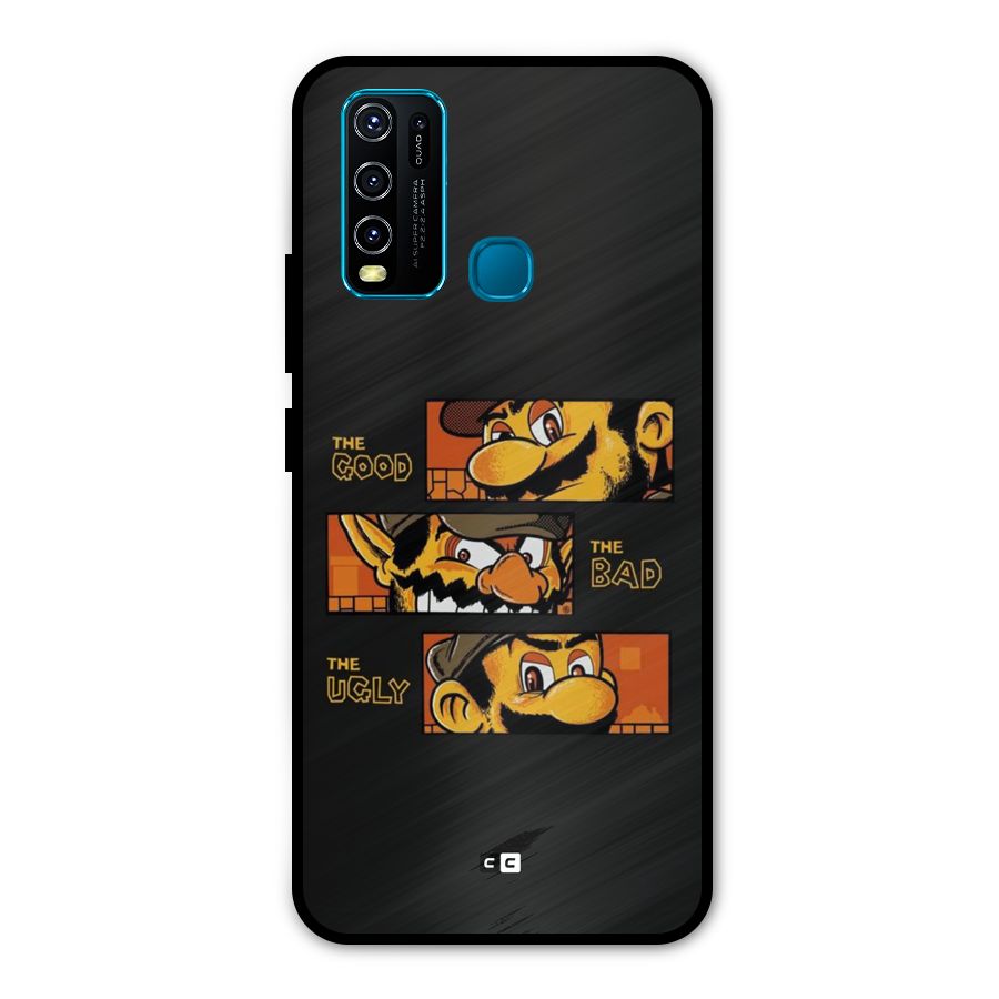 The Good Bad Ugly Metal Back Case for Vivo Y30