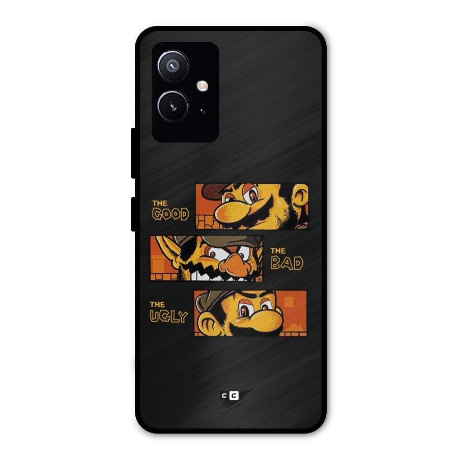 The Good Bad Ugly Metal Back Case for Vivo Y75 5G