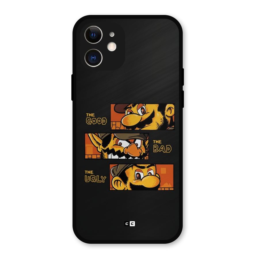 The Good Bad Ugly Metal Back Case for iPhone 12