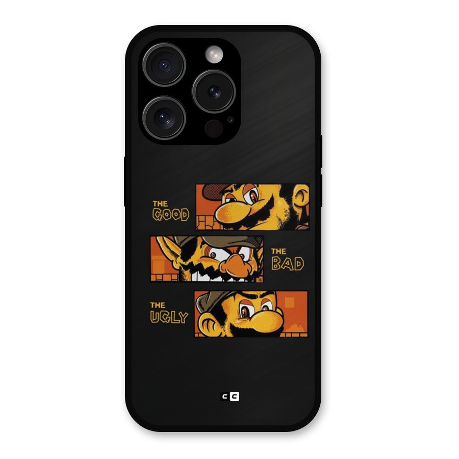 The Good Bad Ugly Metal Back Case for iPhone 15 Pro