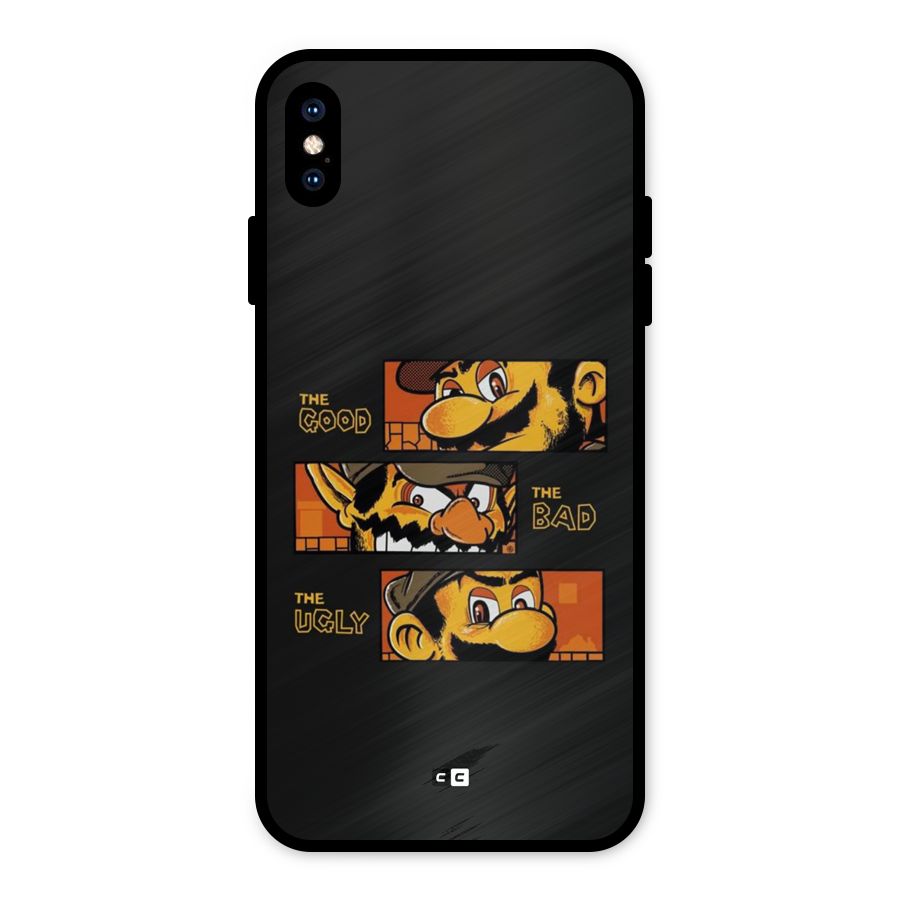 The Good Bad Ugly Metal Back Case for iPhone XS Max