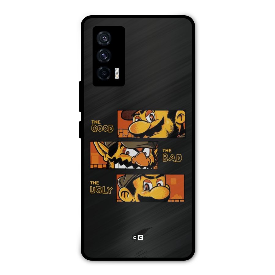 The Good Bad Ugly Metal Back Case for iQOO 7 5G