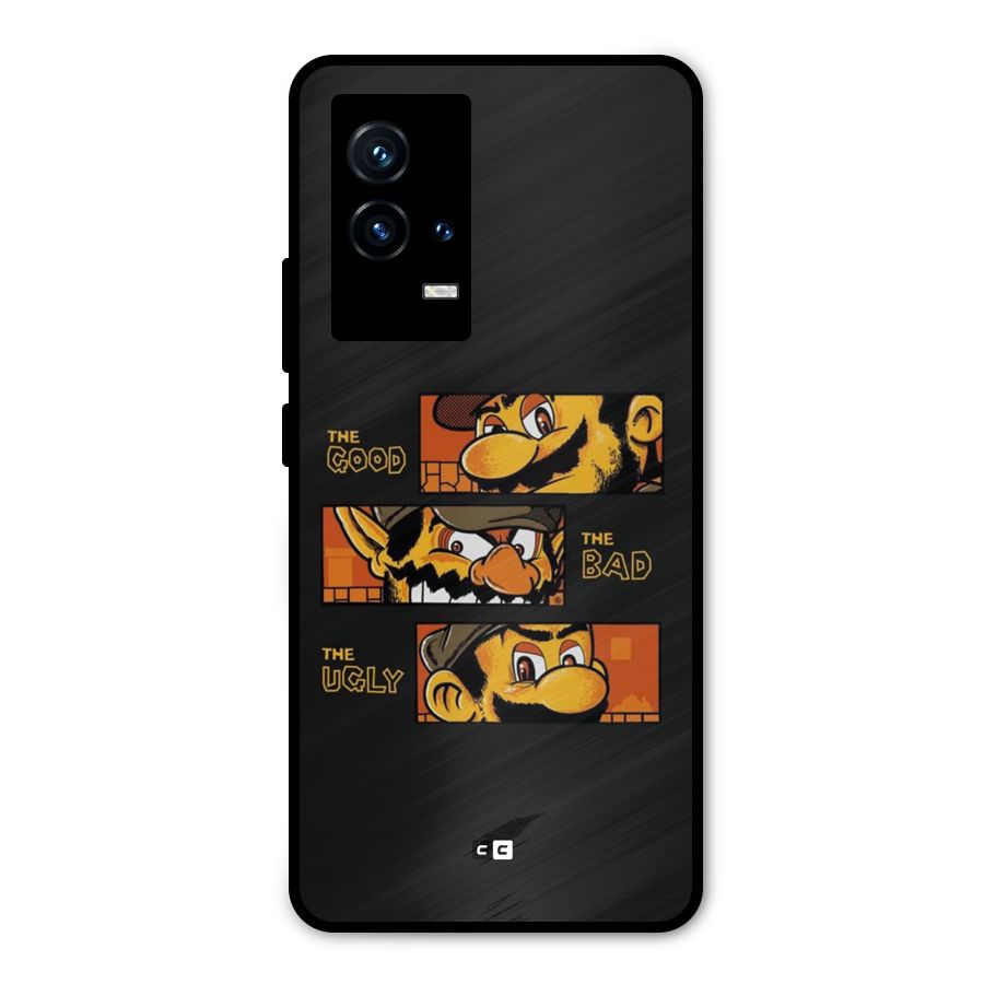 The Good Bad Ugly Metal Back Case for iQOO 9 5G