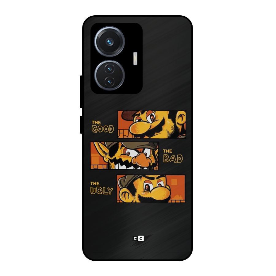 The Good Bad Ugly Metal Back Case for iQOO Z6 44W