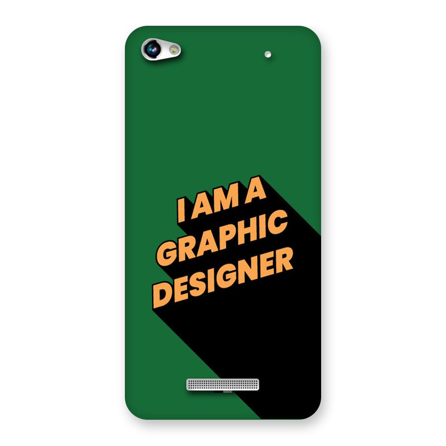 The Graphic Designer Back Case for Canvas Hue 2 A316