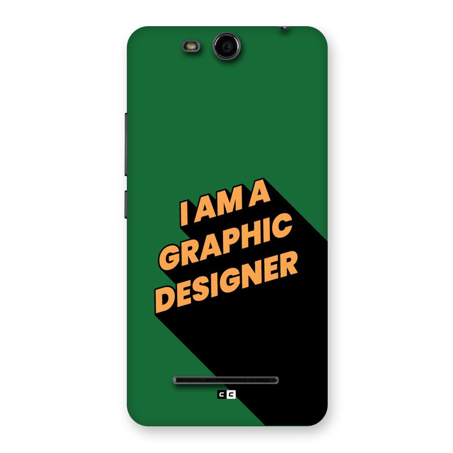 The Graphic Designer Back Case for Canvas Juice 3 Q392