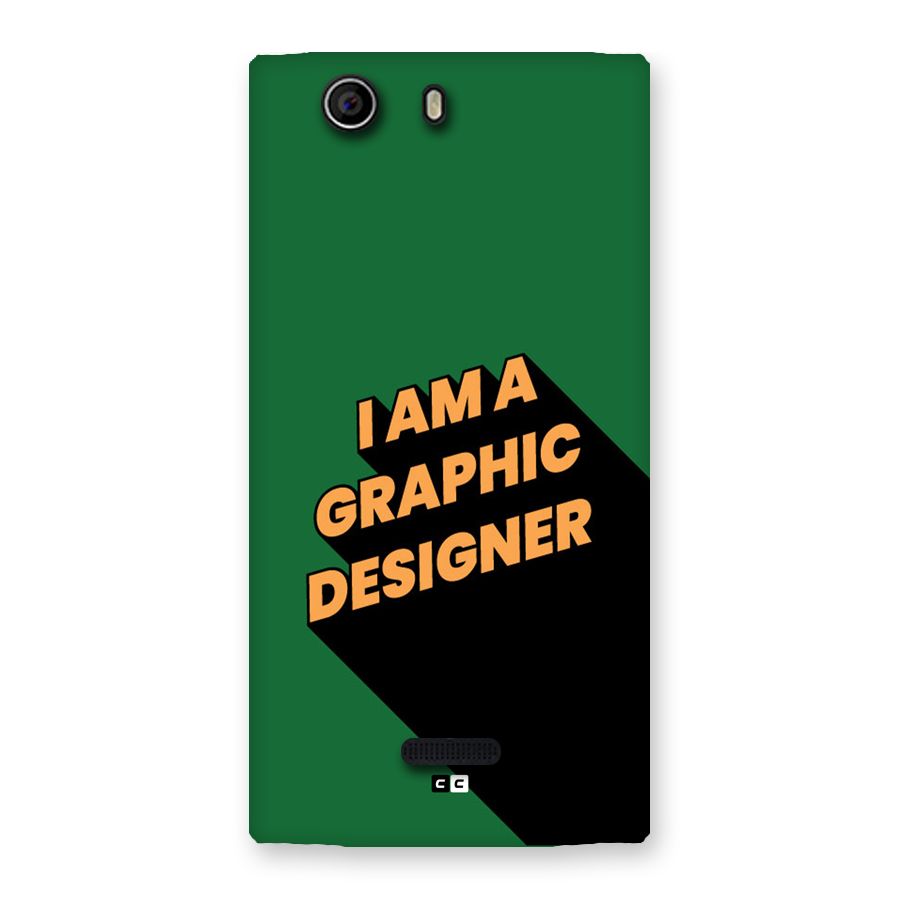 The Graphic Designer Back Case for Canvas Nitro 2 E311