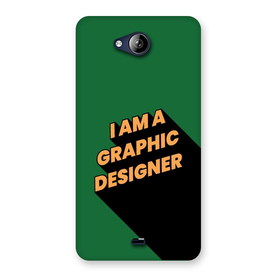 The Graphic Designer Back Case for Canvas Play Q355