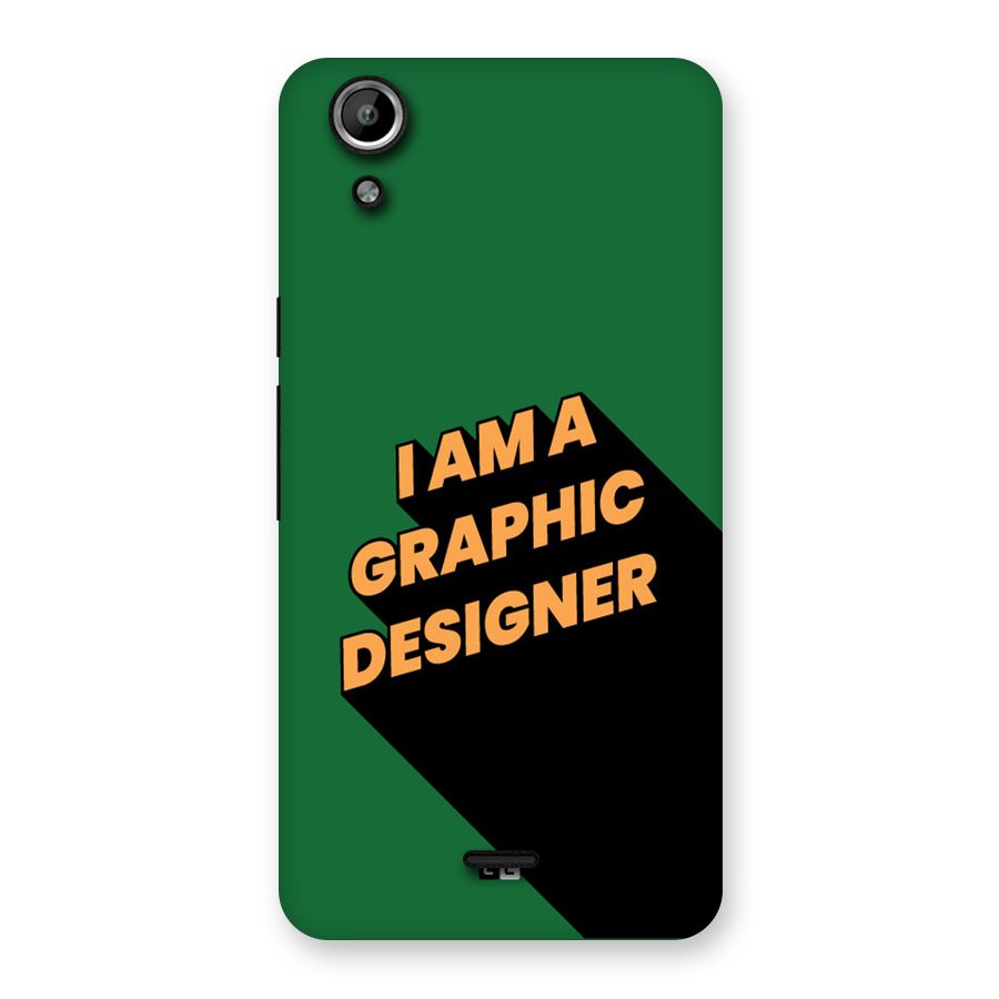 The Graphic Designer Back Case for Canvas Selfie Lens Q345