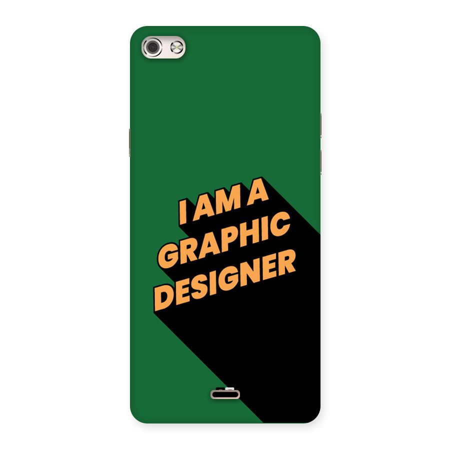 The Graphic Designer Back Case for Canvas Silver 5