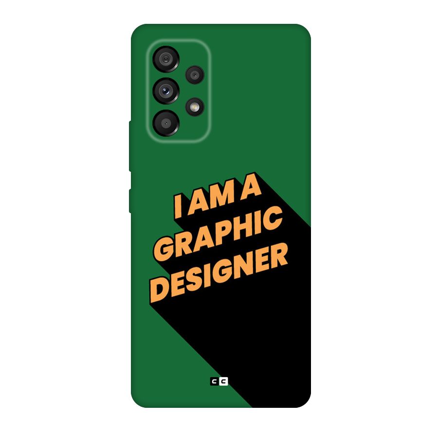 The Graphic Designer Back Case for Galaxy A53 5G