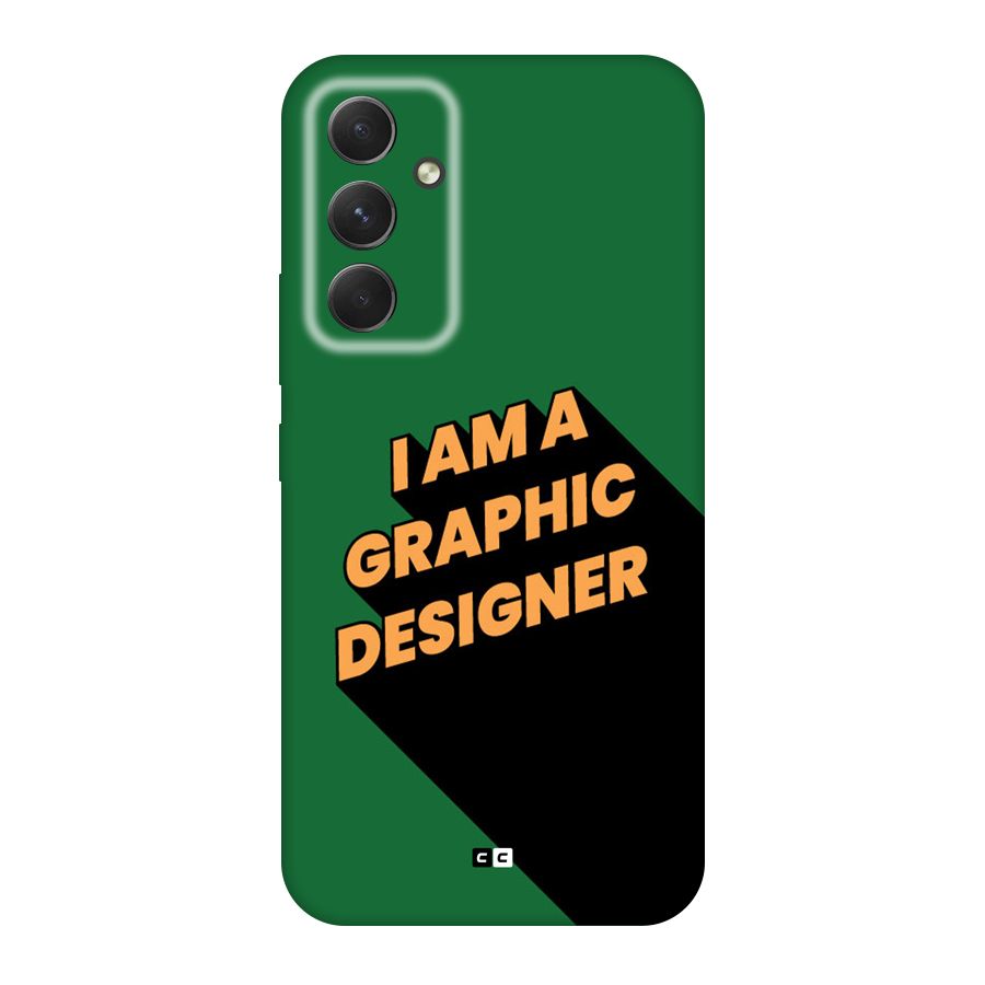 The Graphic Designer Back Case for Galaxy A54
