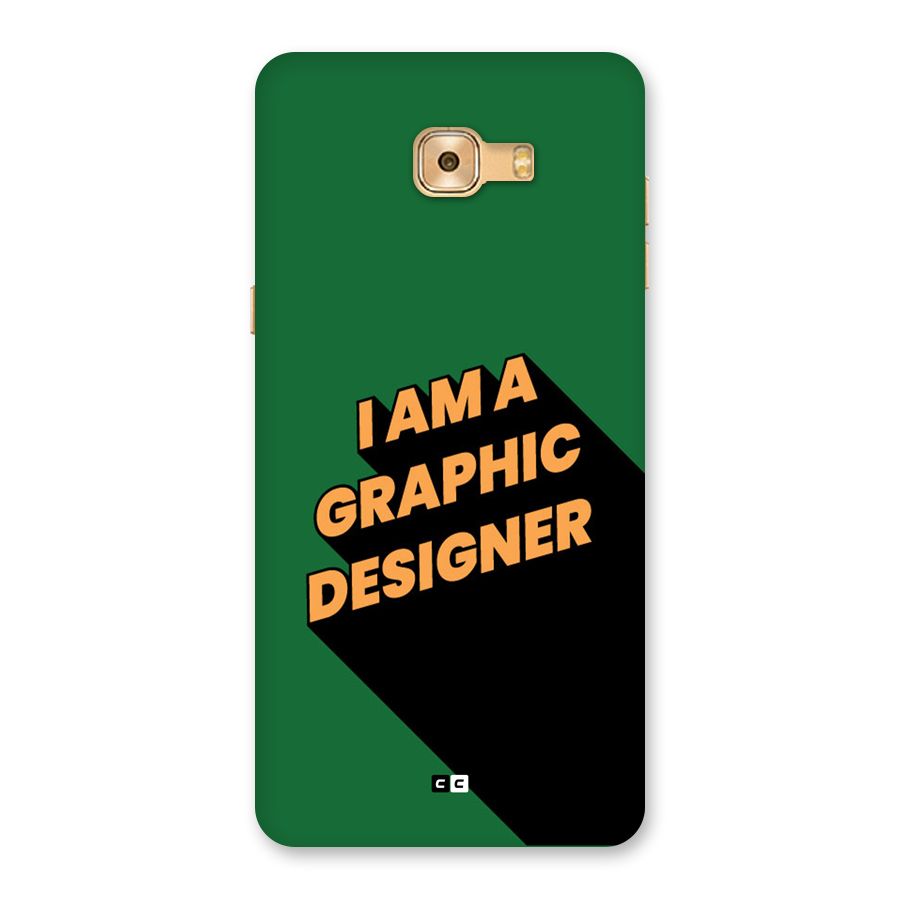 The Graphic Designer Back Case for Galaxy C9 Pro