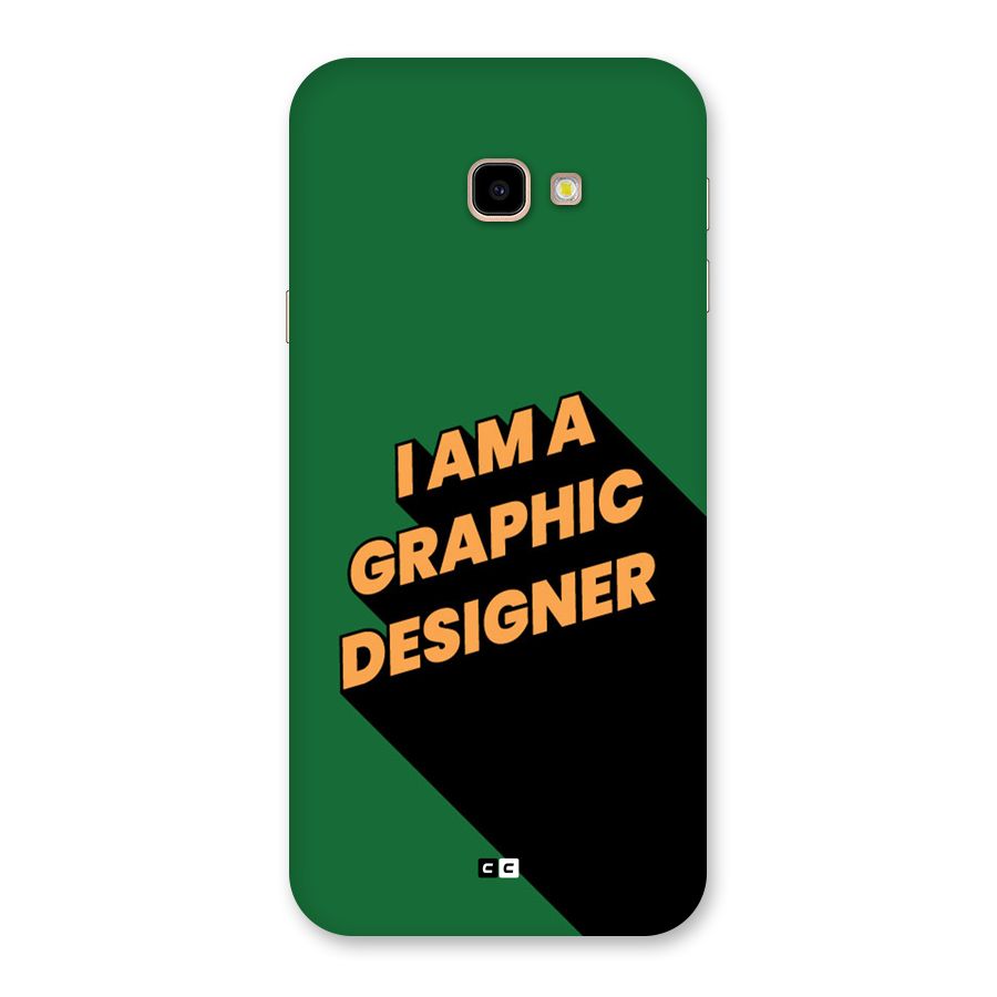 The Graphic Designer Back Case for Galaxy J4 Plus