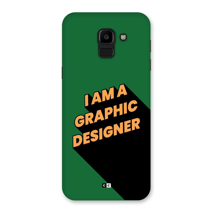 The Graphic Designer Back Case for Galaxy J6